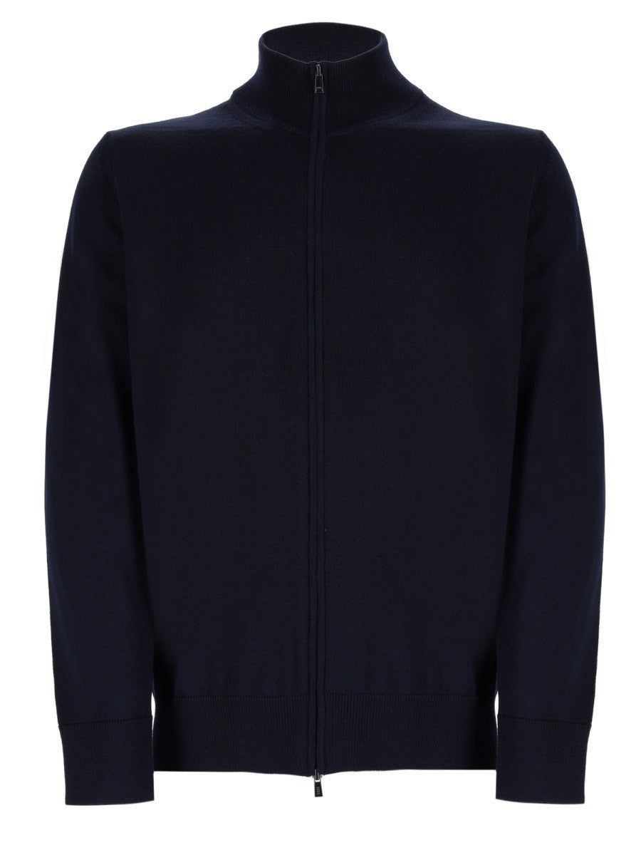 BOSS Men's Cardigan Balonso Blue