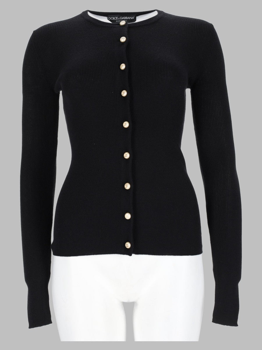 Dolce &amp; Gabbana Women's Cardigan in Cashmere Black