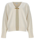 Bottega Veneta Women's Cardigan in Cashmere White