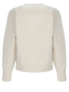 Bottega Veneta Women's Cardigan in Cashmere White, view 2