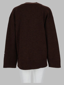 Tory Burch Women's Cardigan in Lana Con Brown