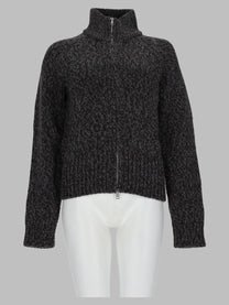 Our Legacy Women's Zip Wool Cardigan Grey