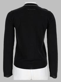 MM6 Maison Margiela Women's Cardigan in Lana Black