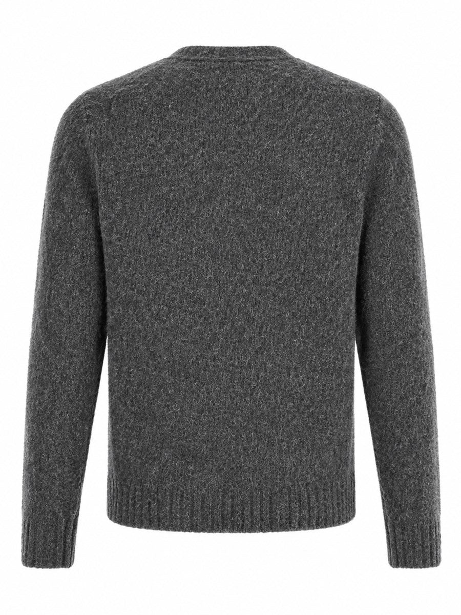 ASPESI Men's Cardigan in Maglia Grey