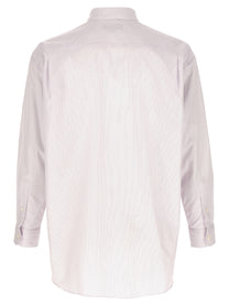 Comme Des Garҫons Homme Cardigan Insert Shirt Gold