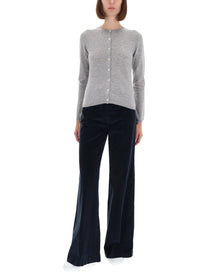 Aspesi Women's Cashmere Cardigan Grey Aspesi