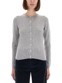 Aspesi Women's Cashmere Cardigan Grey Aspesi