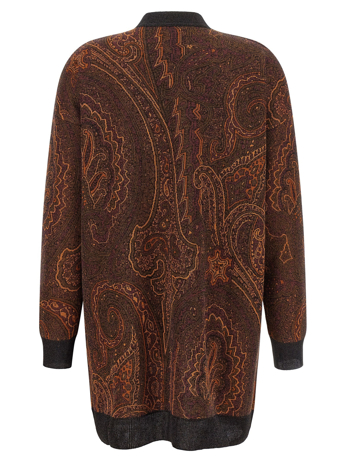 ETRO Cardigan Paisley Brown