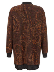 ETRO Cardigan Paisley Brown