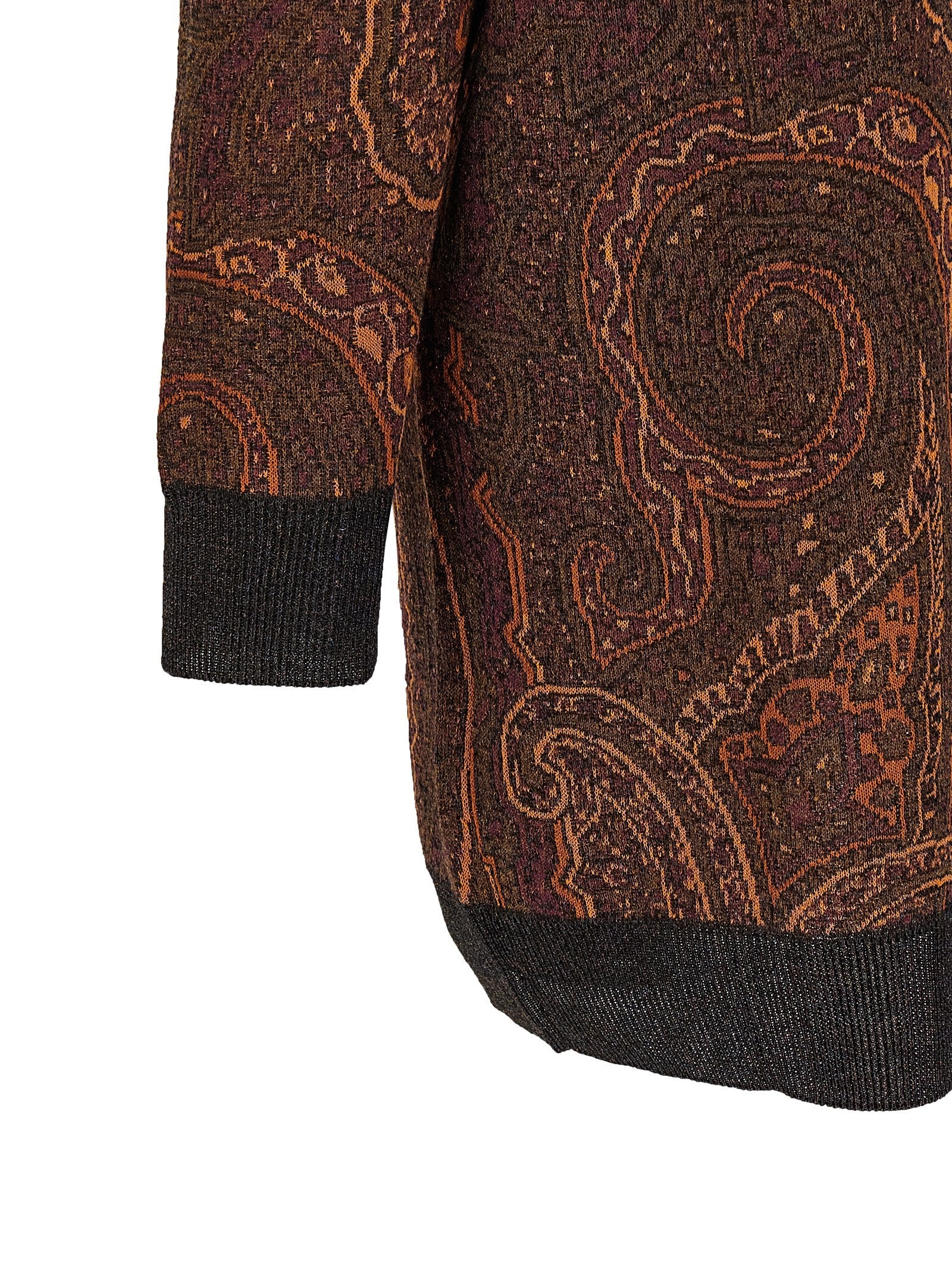 ETRO Cardigan Paisley Brown