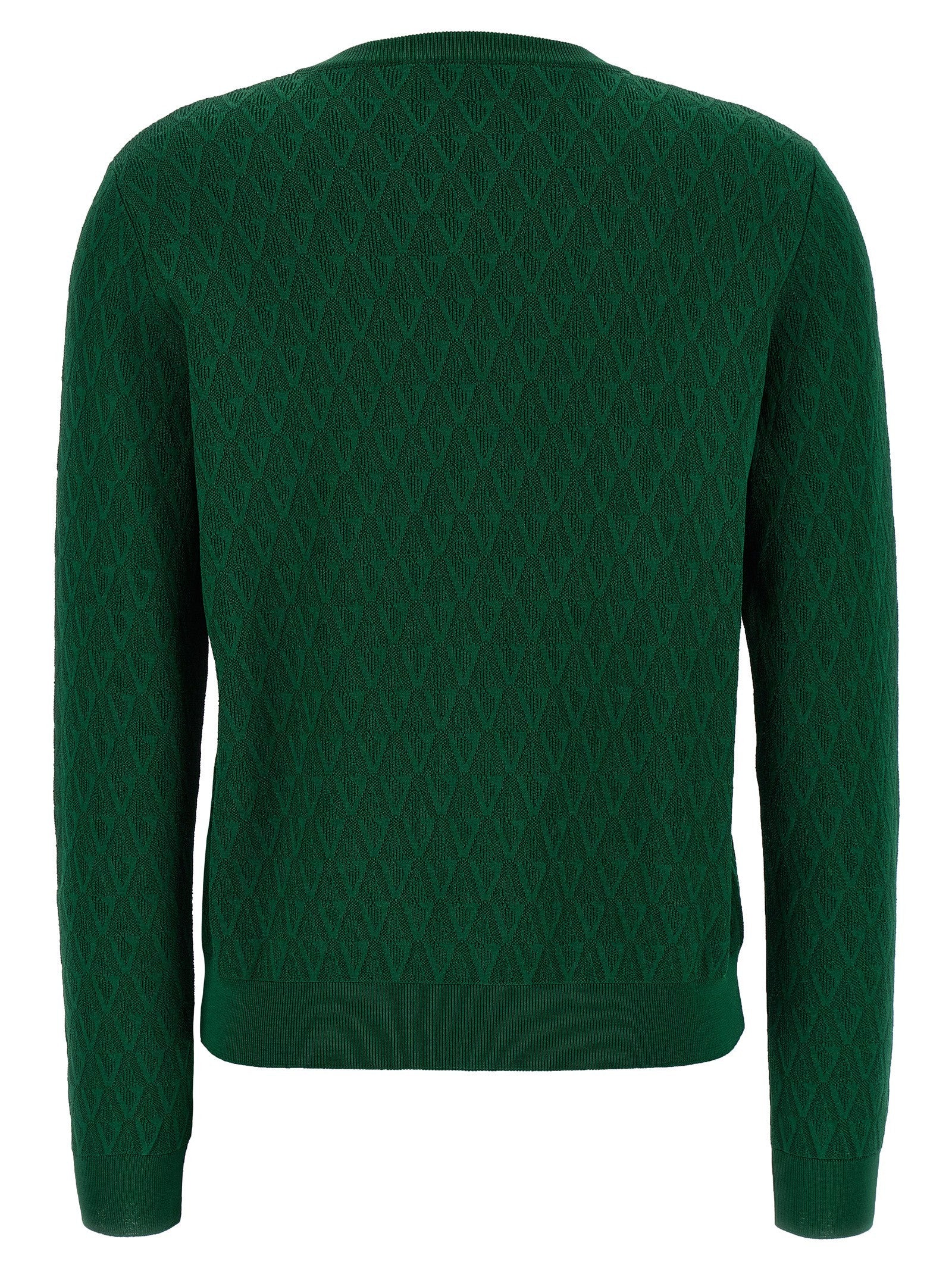 Versace Cardigan Pattern Green