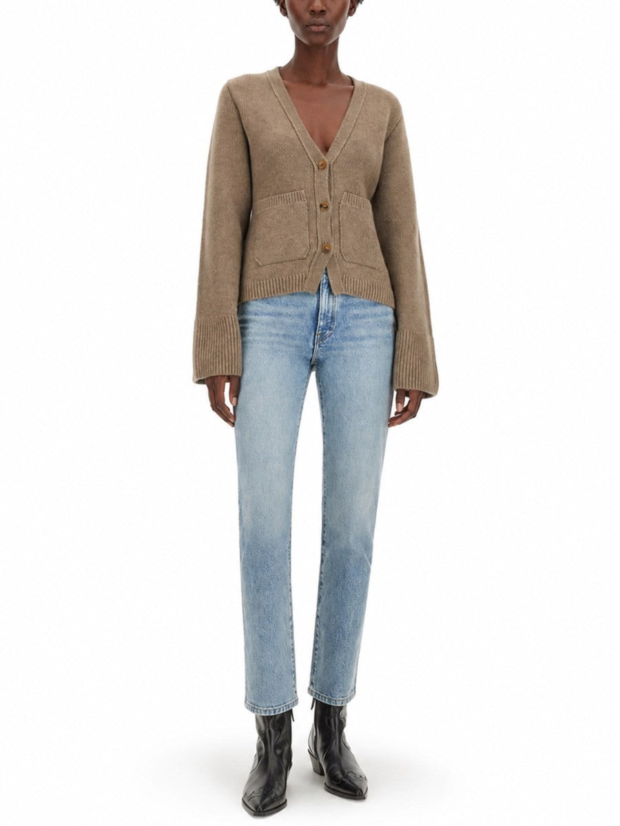 Khaite Women's Cardigan Scarlet Beige
