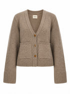 Khaite Women's Cardigan Scarlet Beige