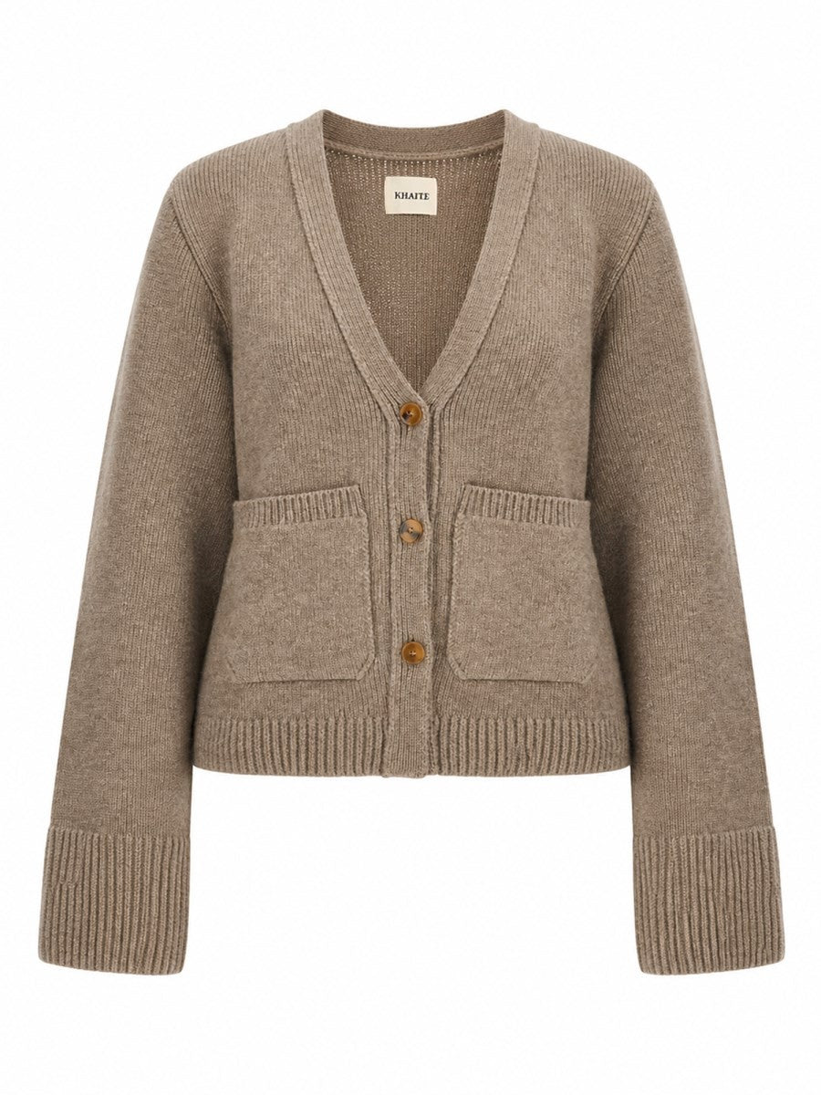 Khaite Women's Cardigan Scarlet Beige