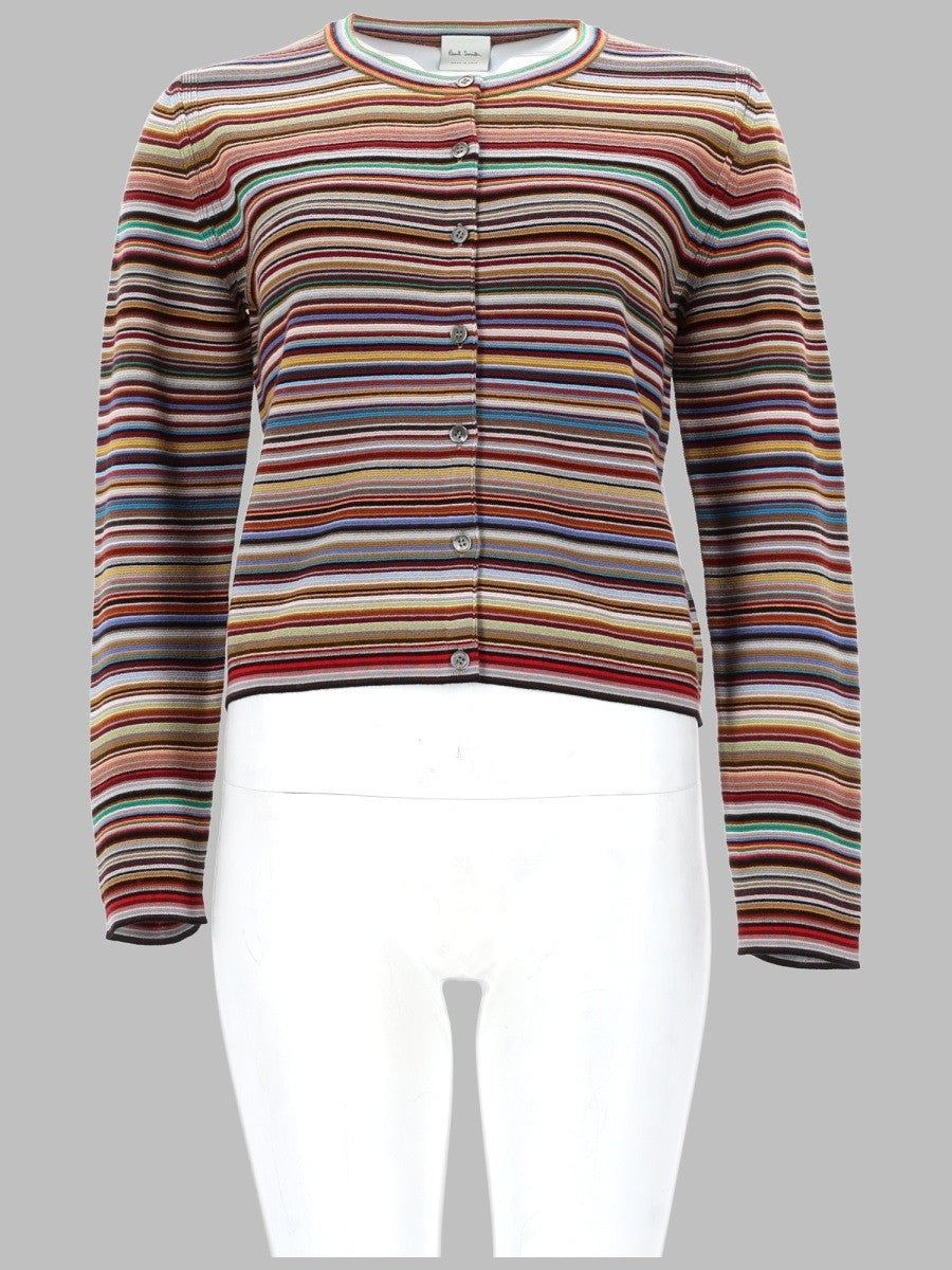 Paul Smith Women's Cardigan Signature Stripe Multicolor
