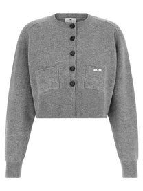 Elisabetta Franchi Cardigan Tricot Grey