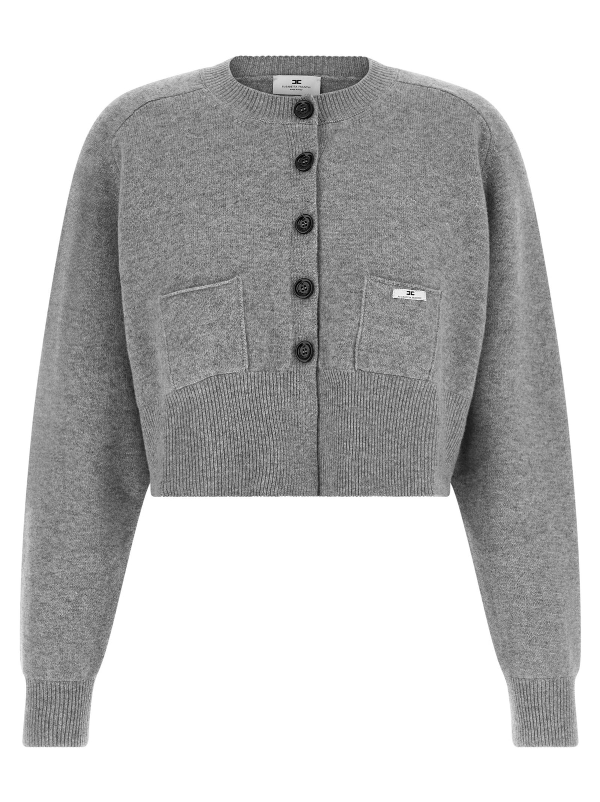 Elisabetta Franchi Cardigan Tricot Grey