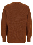 Elisabetta Franchi Cardigan Tricot Brown, view 2