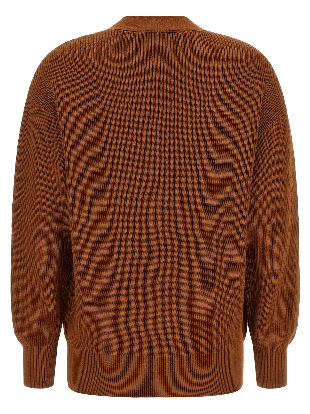 Elisabetta Franchi Cardigan Tricot Brown, view 2