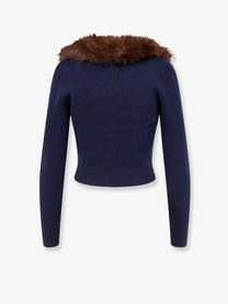 self-portrait Women's Cardigan Blue