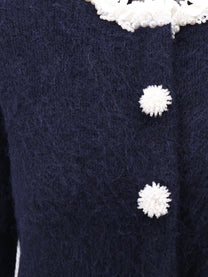 self-portrait Women's Cardigan Blue