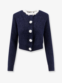self-portrait Women's Cardigan Blue