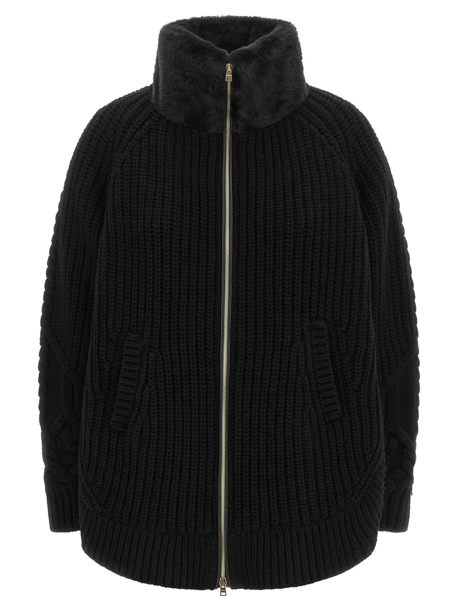 Herno Cardigan Black