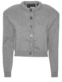 ROTATE Birger Christensen Women's Cardigan Grey
