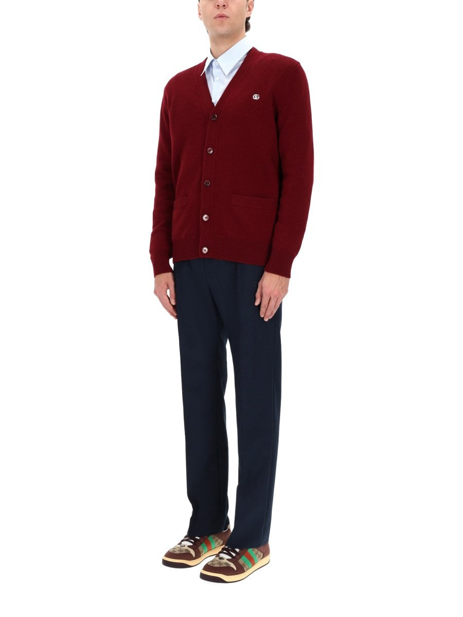 Gucci Men's Cardigan Red
