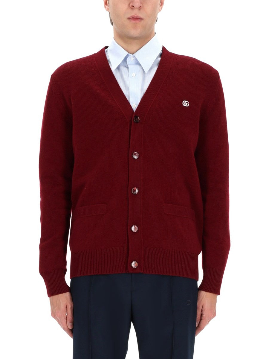 Gucci Men's Cardigan Red