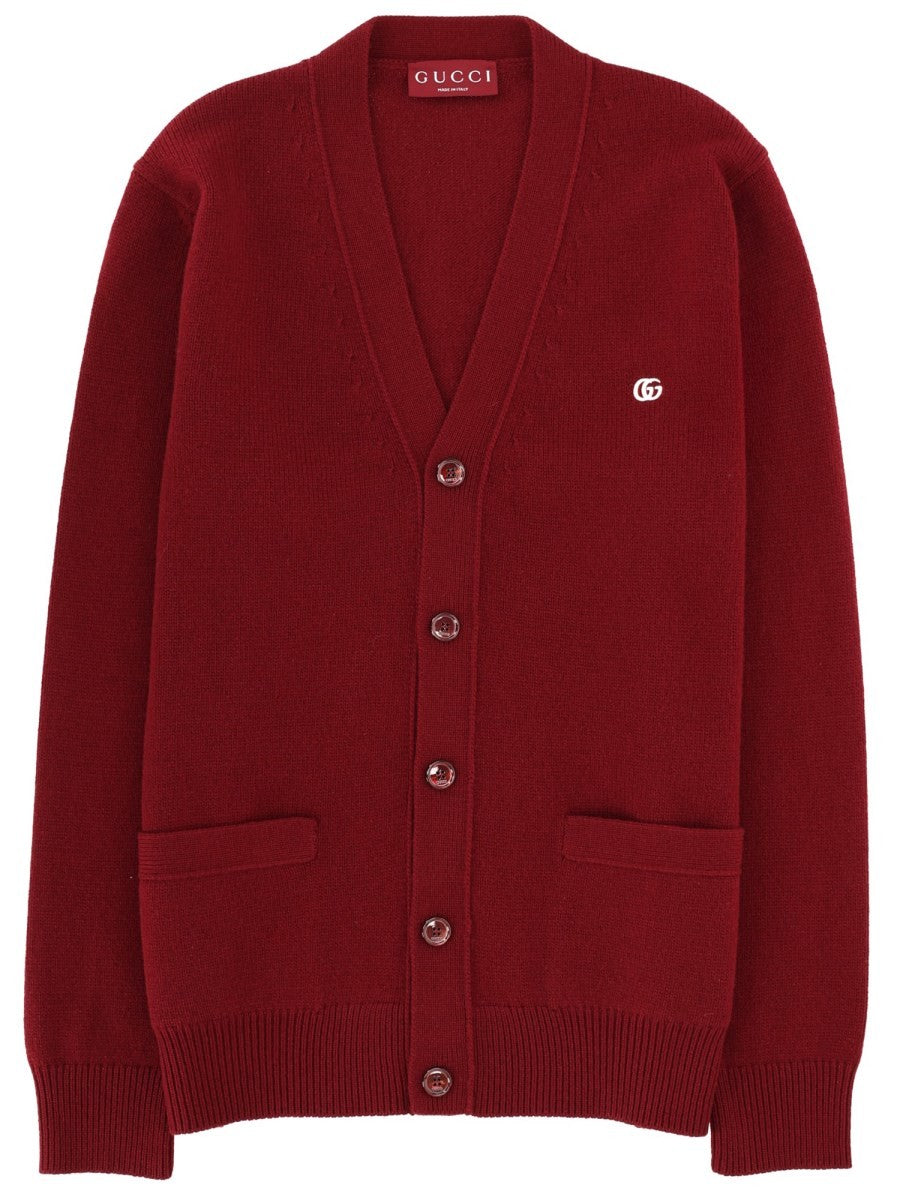 Gucci Men's Cardigan Red