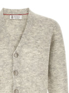 Brunello Cucinelli Cardigan Grey, view 3