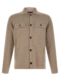 Zanone Cardigan Beige