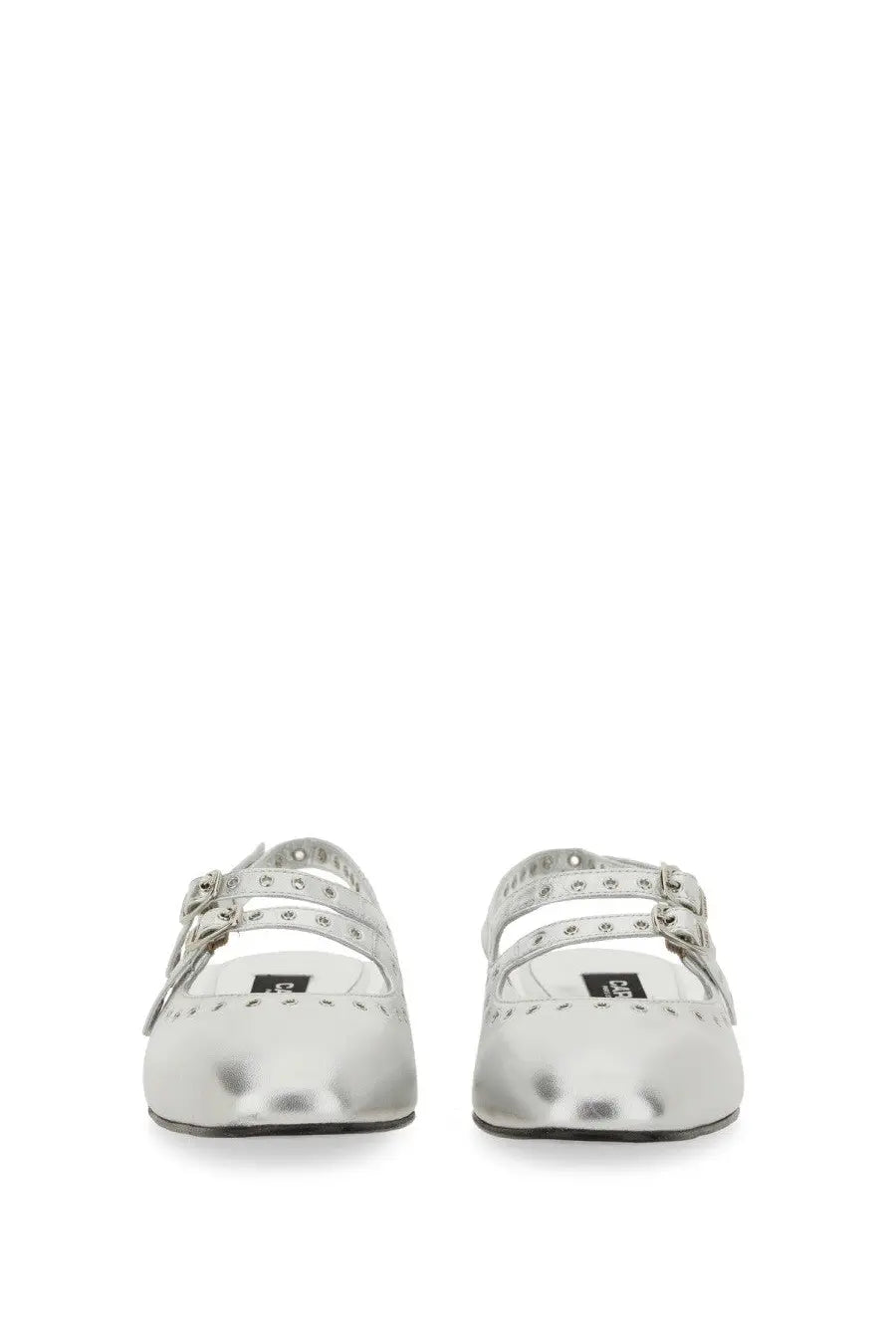 Carel Paris Women's Mary Jane Slingback Queen Silver, view 4