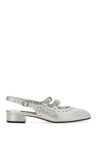 Carel Paris Women's Mary Jane Slingback Queen Silver