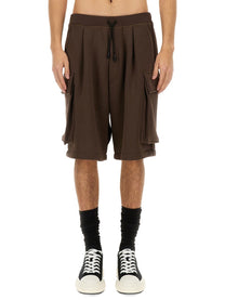 Dsquared2 Men's Cargo Bermuda Shorts Balloon Brown