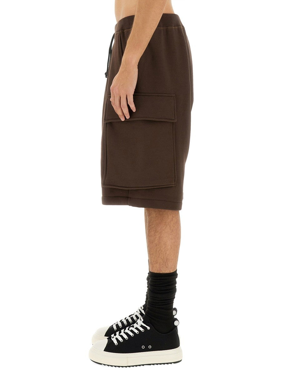 Dsquared2 Men's Cargo Bermuda Shorts Balloon Brown