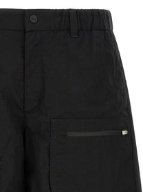 Laminar Cargo Bermuda Shorts Black