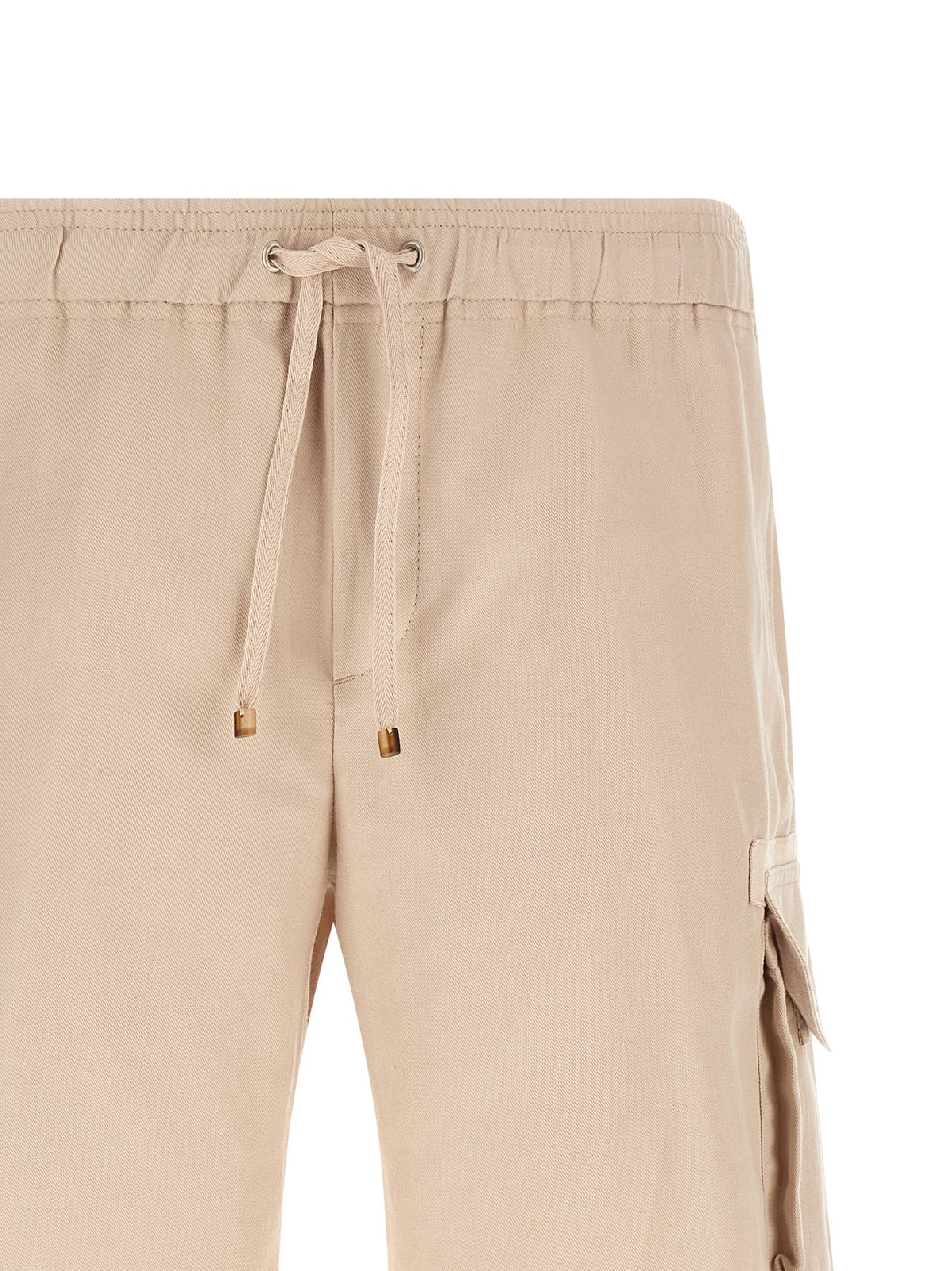 Brunello Cucinelli Cargo Bermuda Shorts Beige