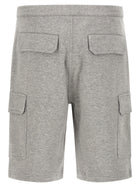 Brunello Cucinelli Cargo Bermuda Shorts Grey, view 2