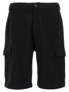 Brunello Cucinelli Cargo Bermuda Shorts Black