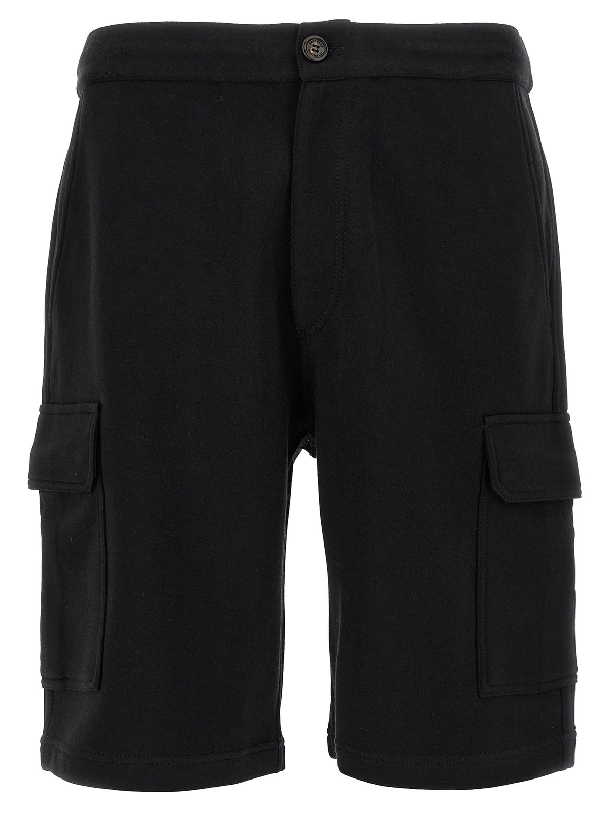Brunello Cucinelli Cargo Bermuda Shorts Black