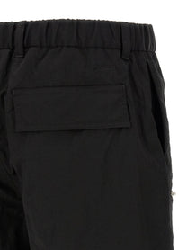 Laminar Cargo Bermuda Shorts Black