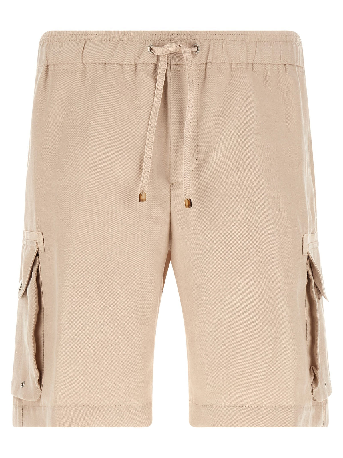 Brunello Cucinelli Cargo Bermuda Shorts Beige