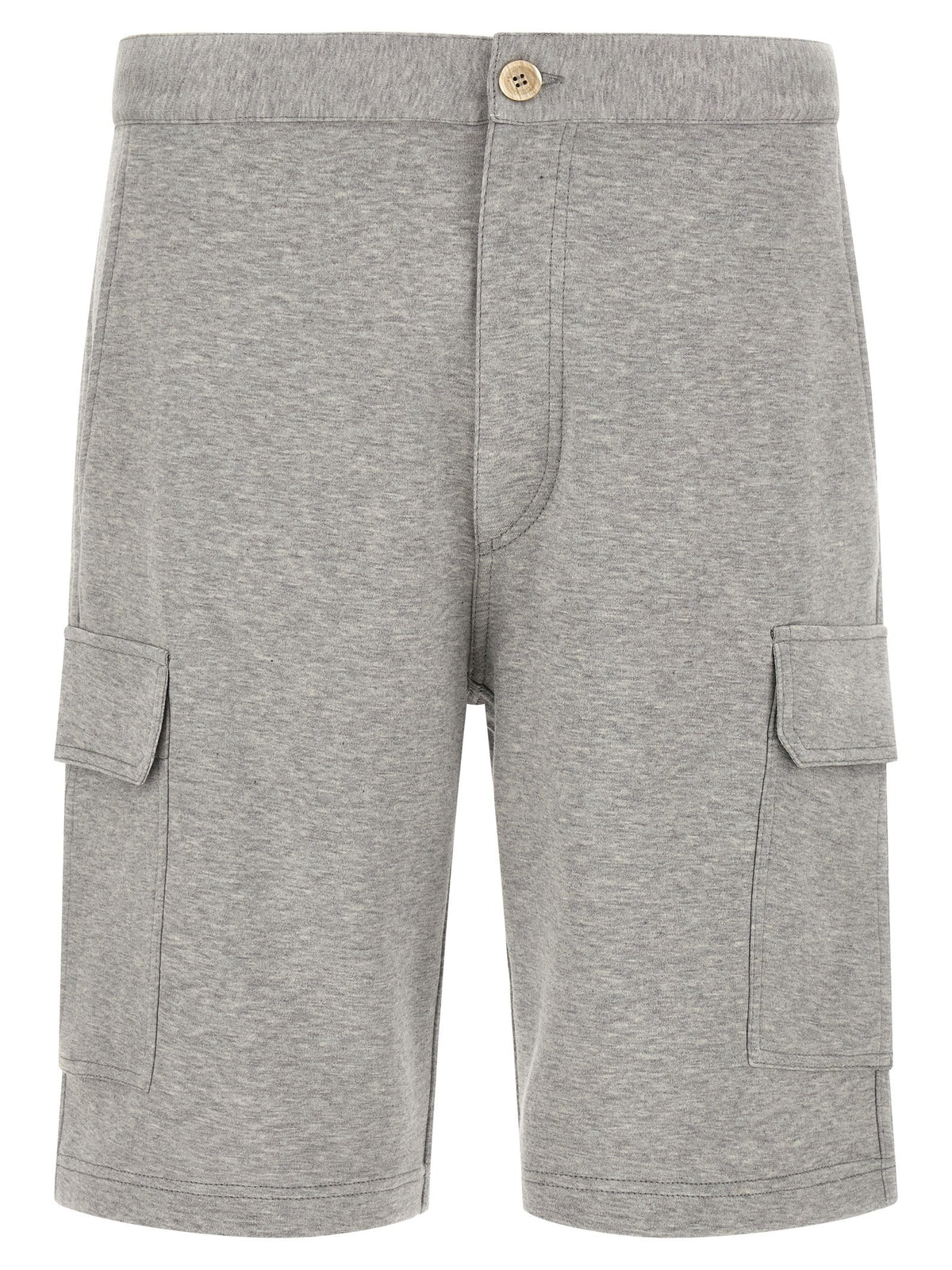 Brunello Cucinelli Cargo Bermuda Shorts Grey