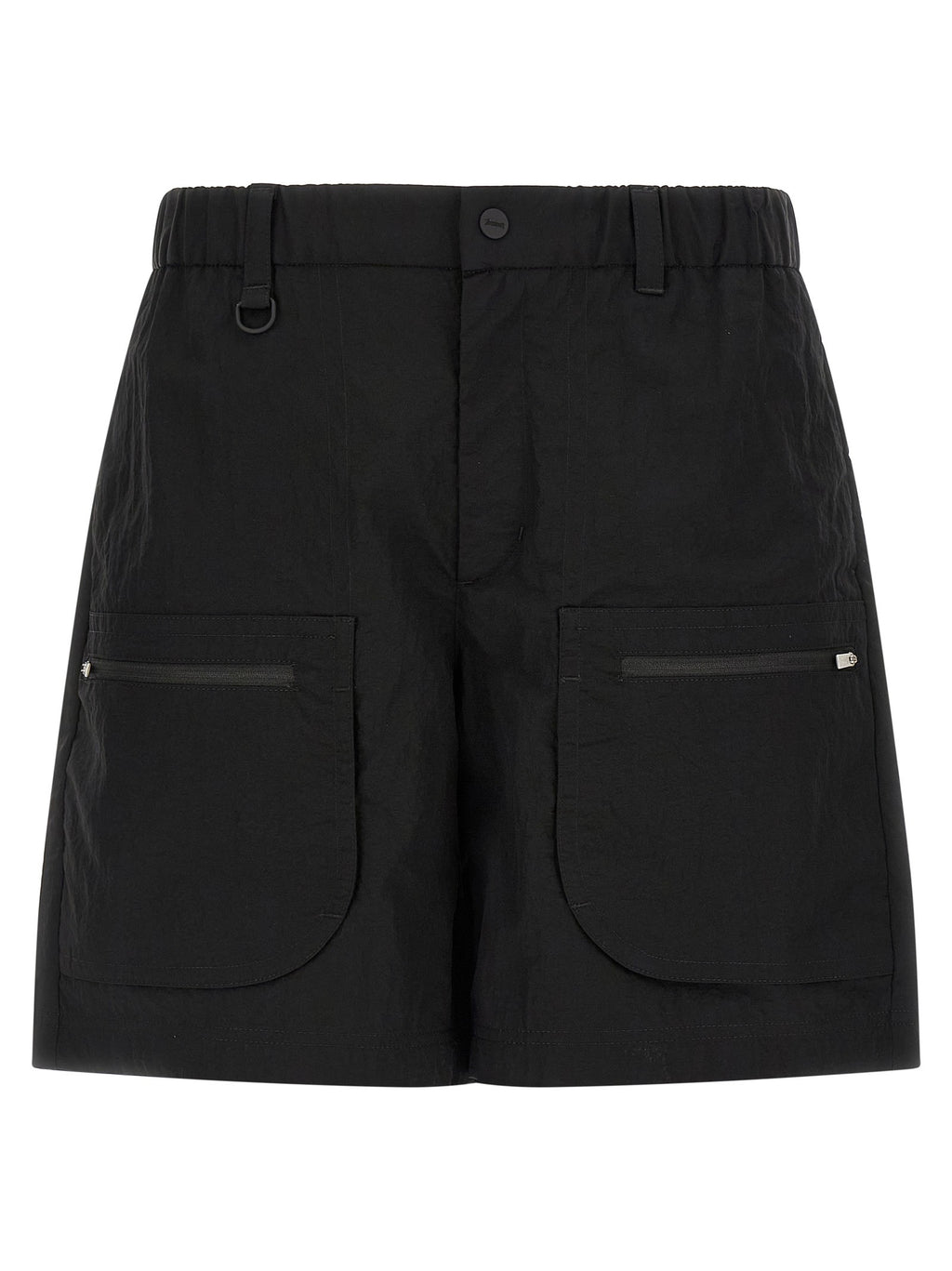 Laminar Cargo Bermuda Shorts Black