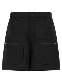 Laminar Cargo Bermuda Shorts Black