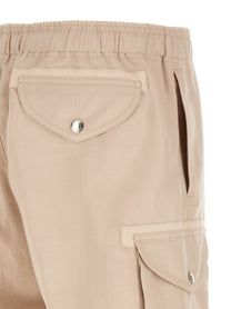 Brunello Cucinelli Cargo Bermuda Shorts Beige