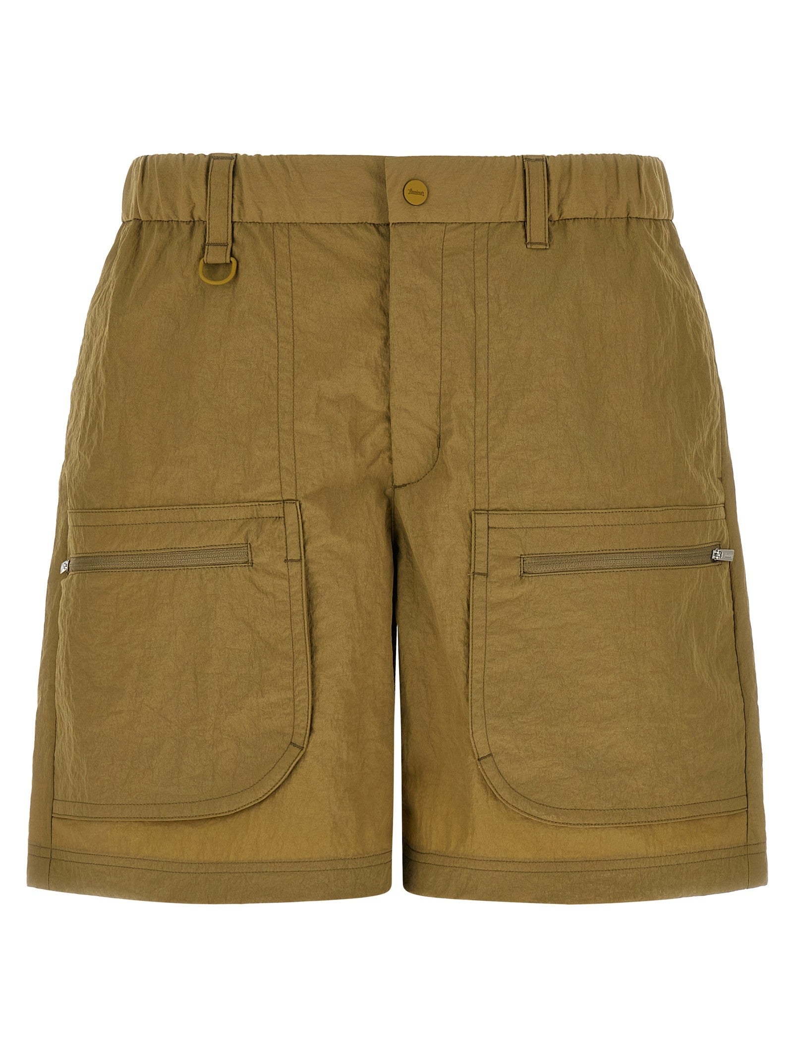 Laminar Cargo Bermuda Shorts Green