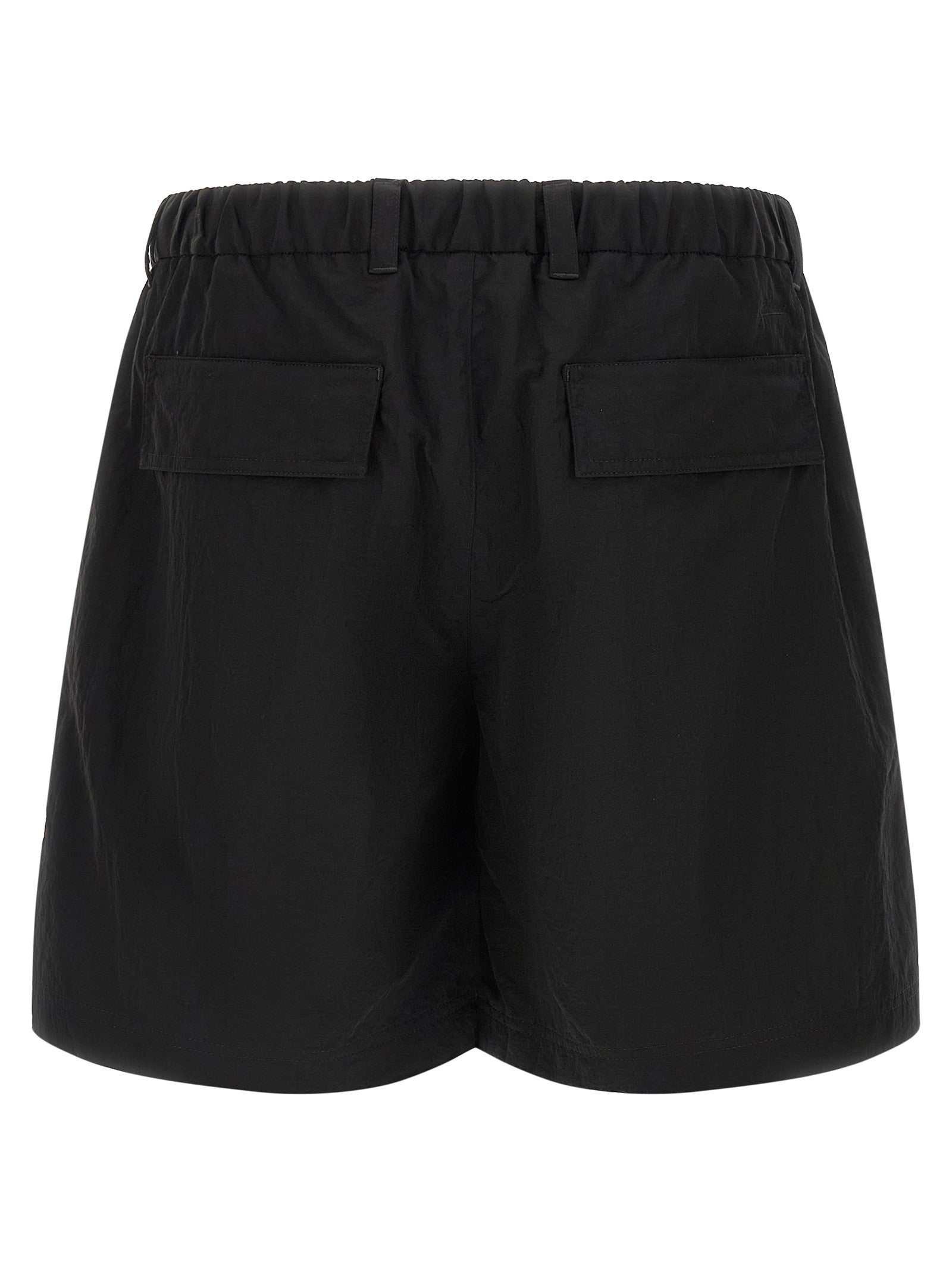 Laminar Cargo Bermuda Shorts Black